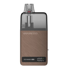 Vaporesso Eco Nano Plus Pod Kit 1400mAh 10ml mocha brown