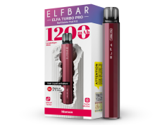 ELFBAR Elfa Turbo Pro Refillable Pod Kit Maroon