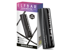 Elfbar Elfa Master Luxe Edition Akku Obsidian Black 1200mAh