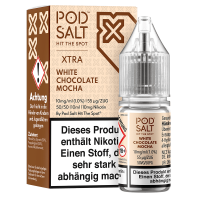 POD SALT XTRA White Chocolate Mocha Nicsalt Liquid 10ml
