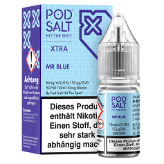 POD SALT XTRA Mr Blue Nicsalt Liquid 10ml
