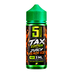 5 EL TAX Edition Juicy Peach Ice Longfill Aroma