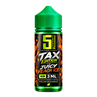 5 EL TAX Edition Juicy Peach Ice Longfill Aroma
