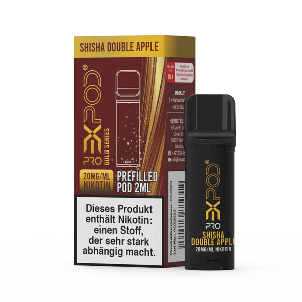 Gold Series Shisha Double Apple