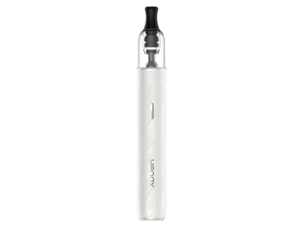 leather feath white